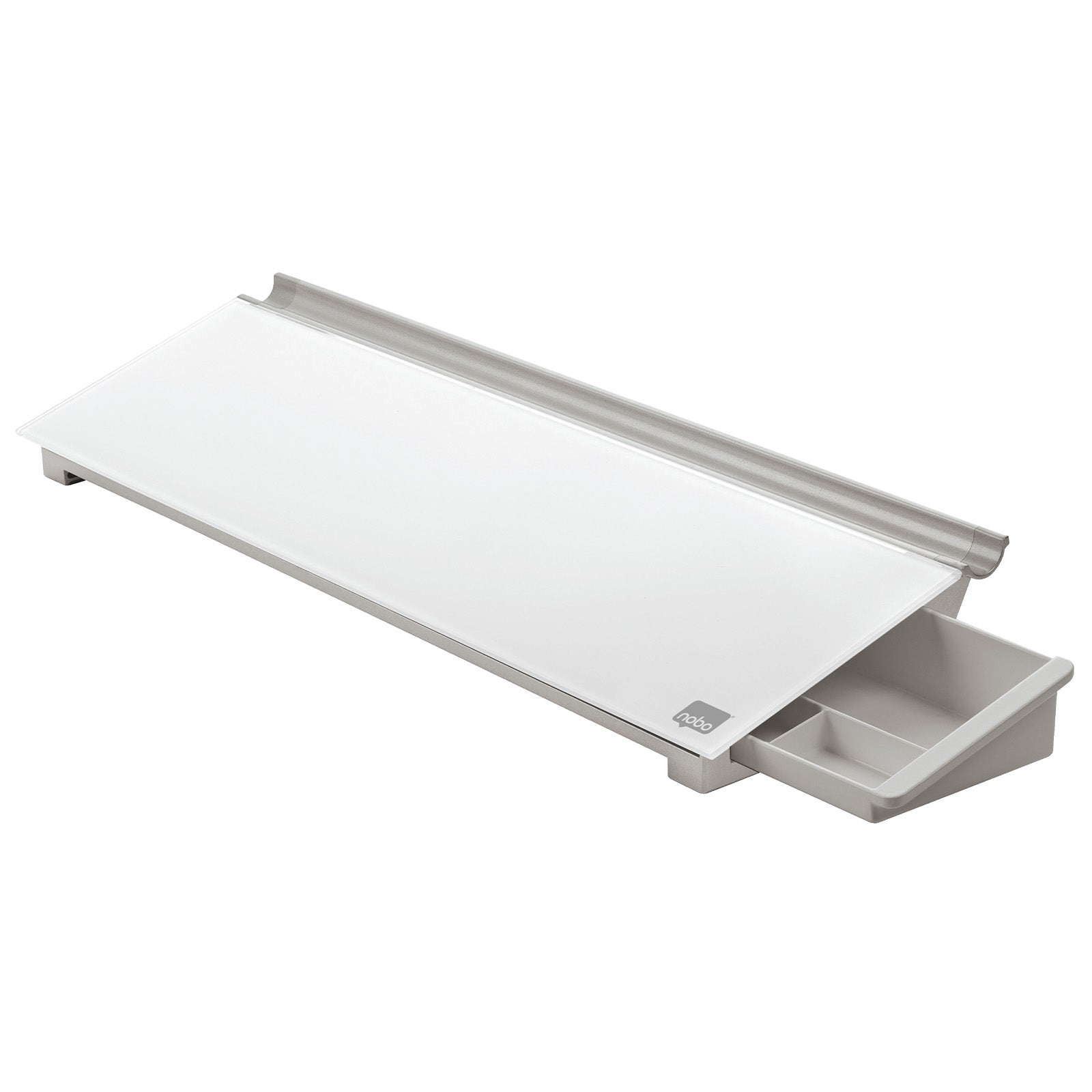 Nobo Memoboard | Glasoberfläche | Leichte Reinigung | 45 x 15 cm