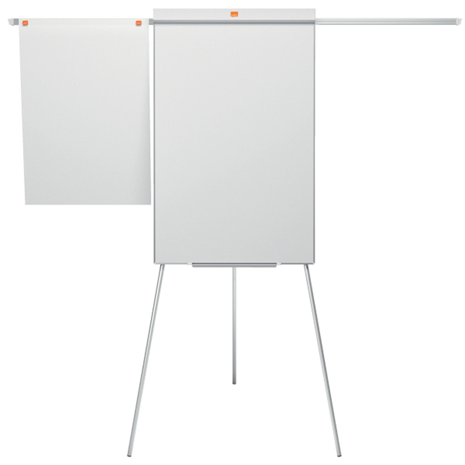 Nobo Flipchart | Impression Pro | Magnetische Oberfläche | Mit ausklappbaren Verlängerungsarmen