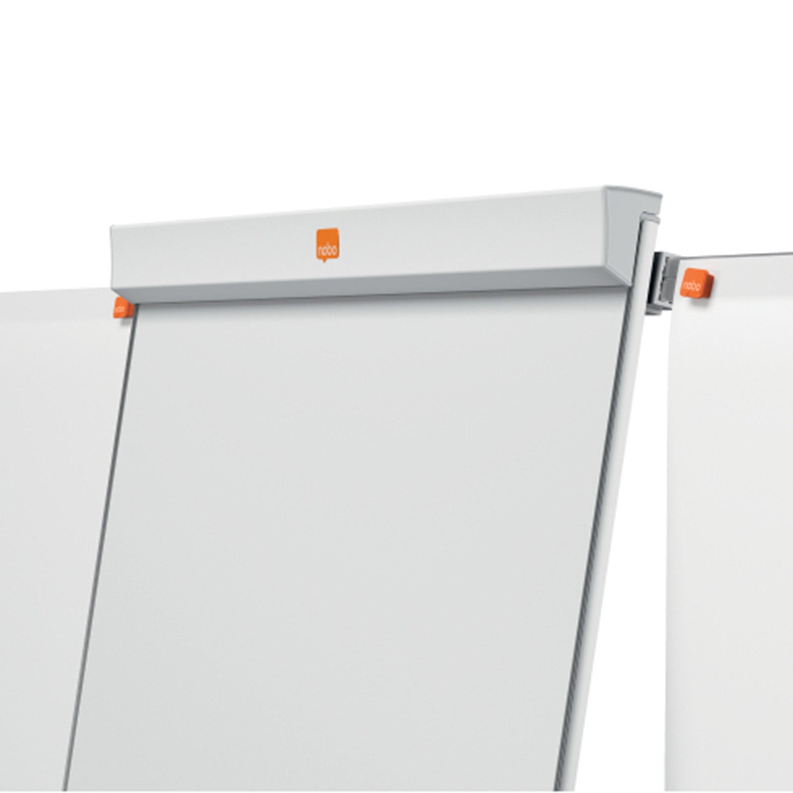 Nobo Flipchart | Impression Pro | Magnetische Oberfläche | Mit ausklappbaren Verlängerungsarmen