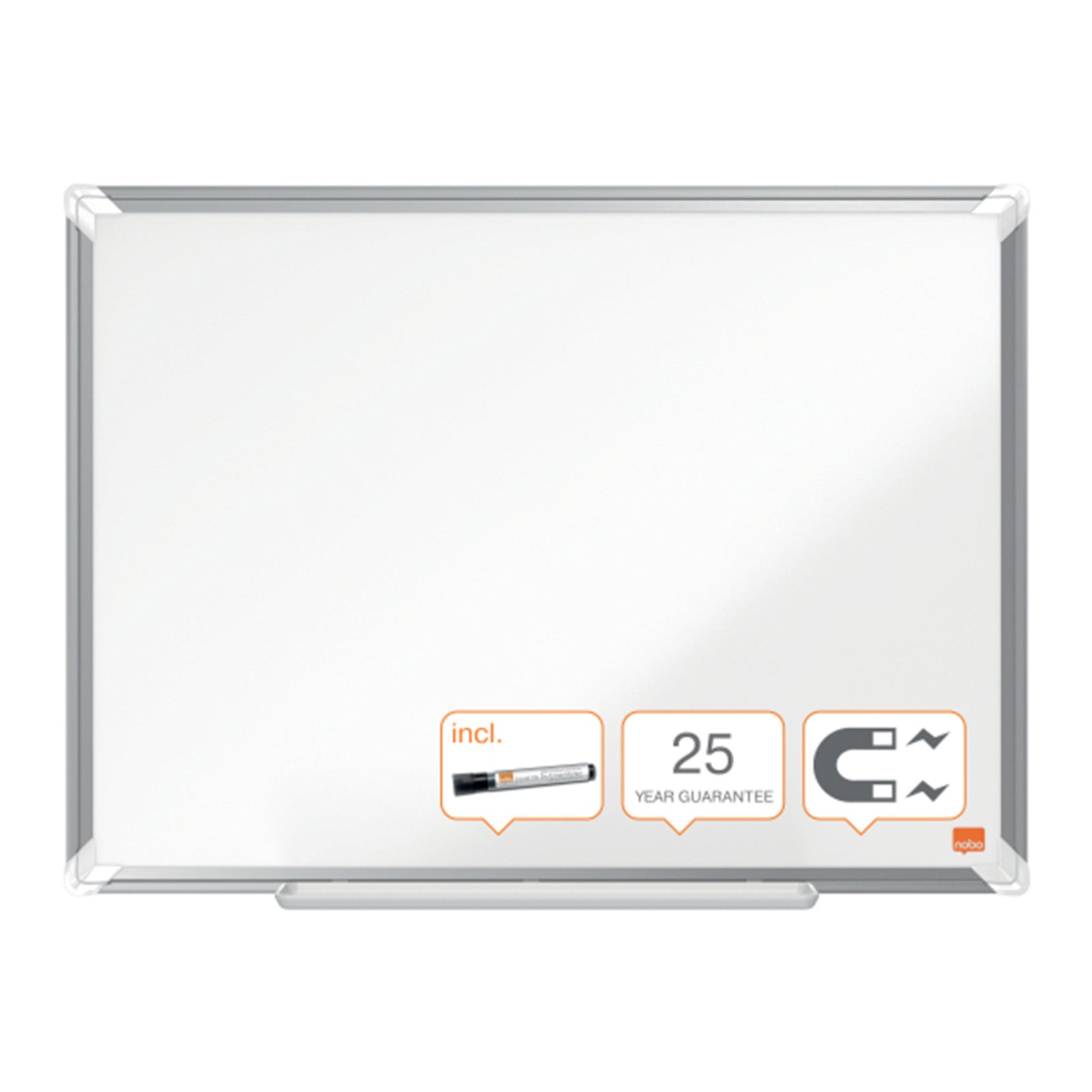 Nobo Whiteboard | Premium Plus | Emailliert | Magnetisch