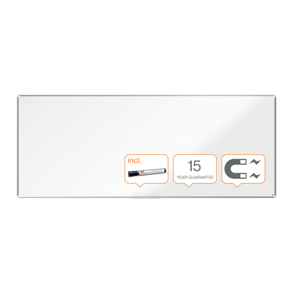 Nobo Whiteboard | Magnetisch | Lackiert | Inklusive Stiftablage