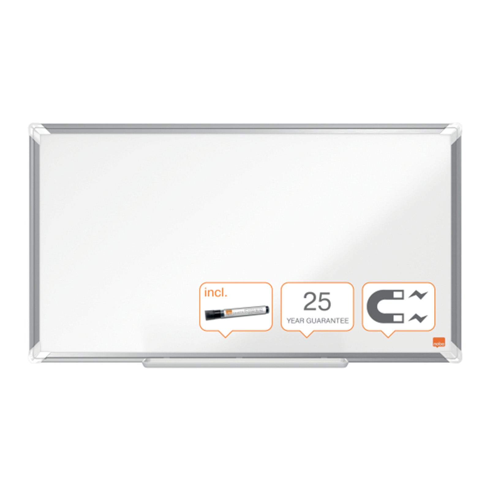 Nobo Whiteboard | Premium Plus Widescreen | Speziallackiert | Magnetisch