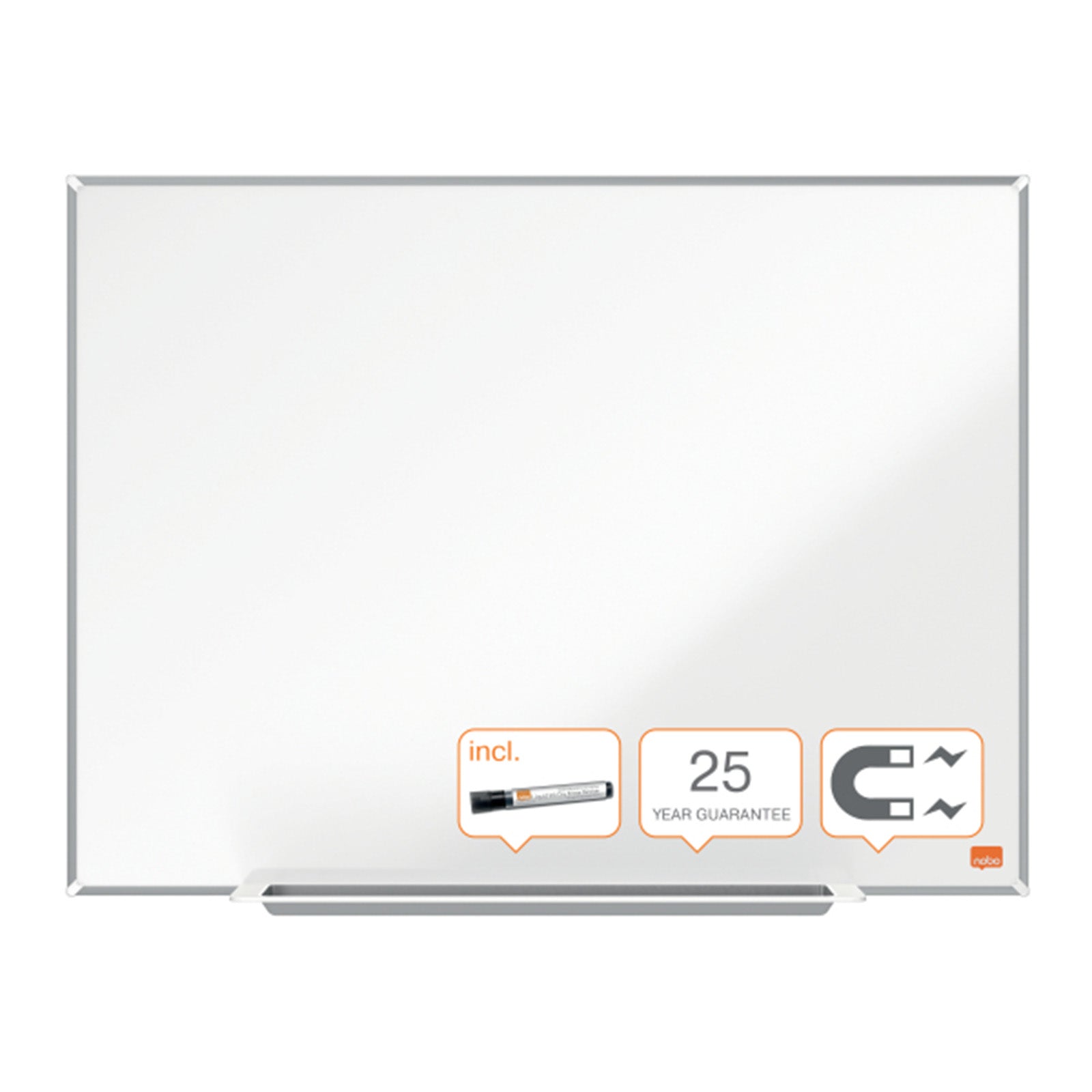 Nobo Whiteboard | Impression Pro | Emailliert | Magnetisch