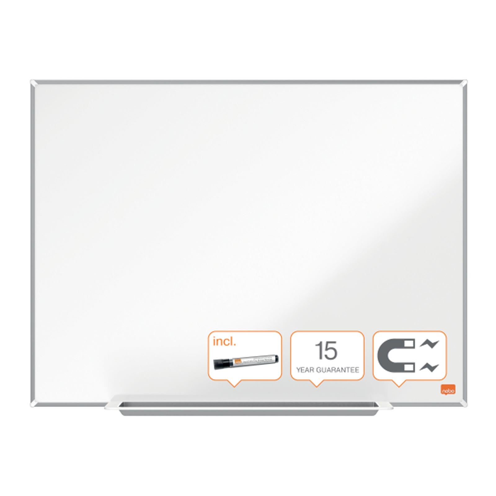 Nobo Whiteboard | Impression Pro | Lackiert | Inklusive Stiftablage