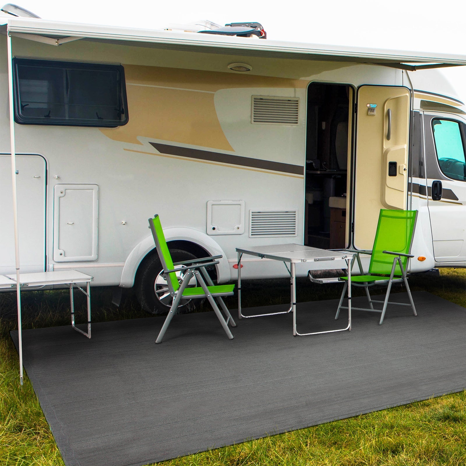 zelt innenteppich Camping Vorzeltteppich | 240 g/m² | HDPE
