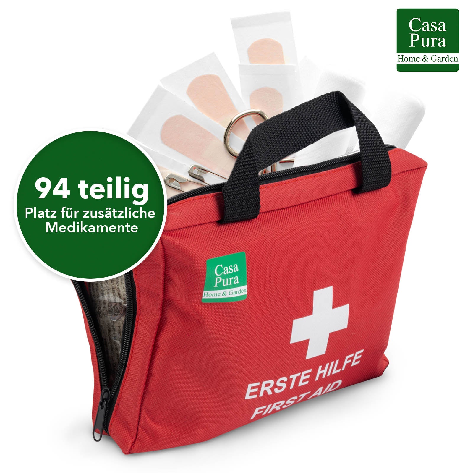 Erste-Hilfe-Koffer, Mittel, DIN 13169