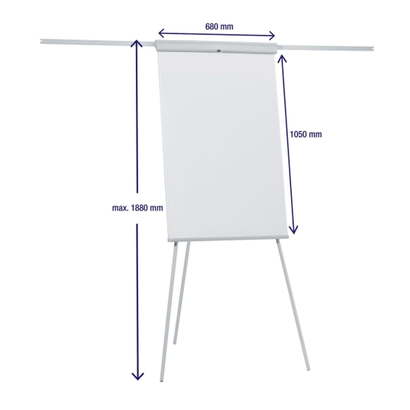Franken Flipchart | X-tra!Line Standard Plus | Magnetisch | Mit Seitenarmen