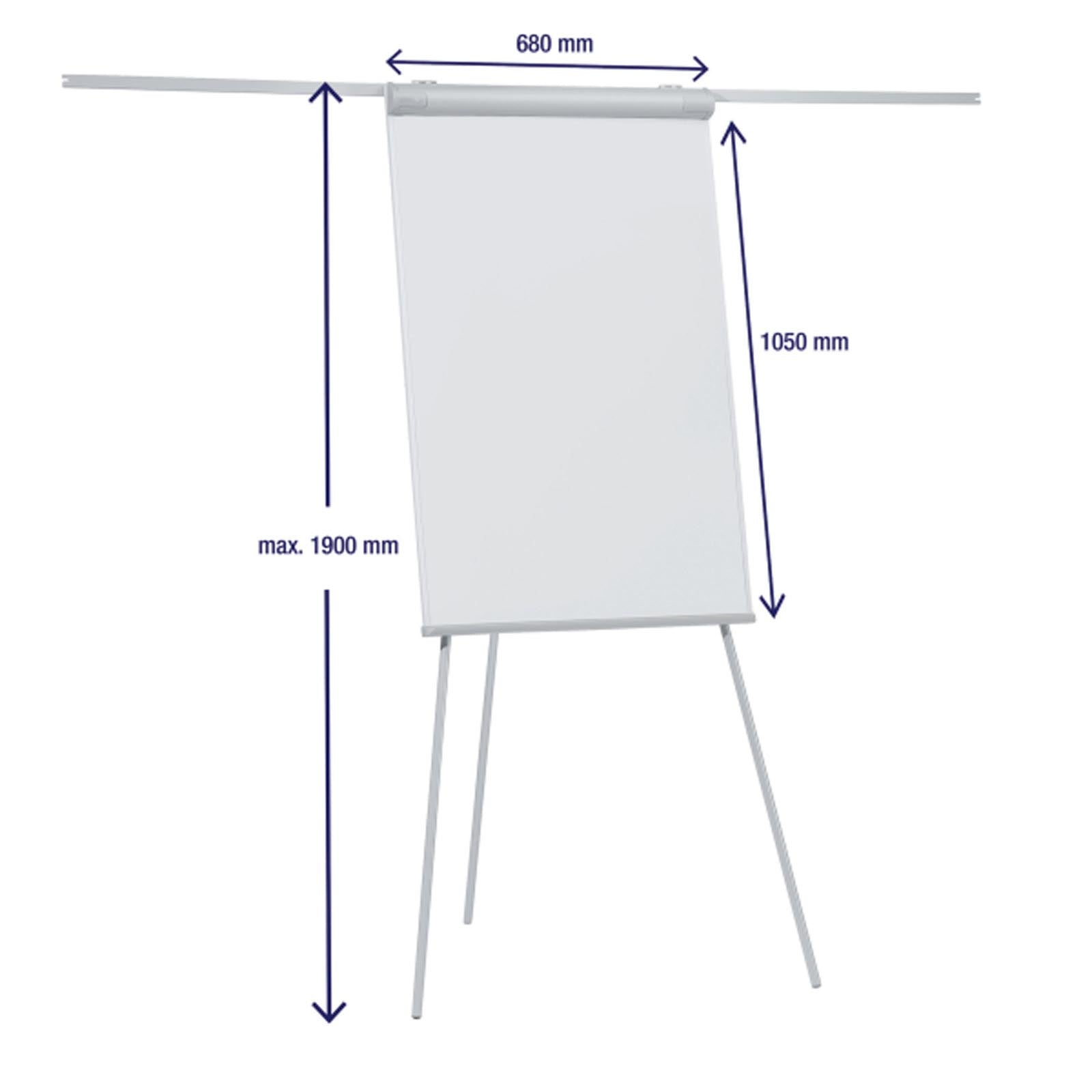 Franken Flipchart | ECO Standard | Magnethaftend | Mit Seitenarmen