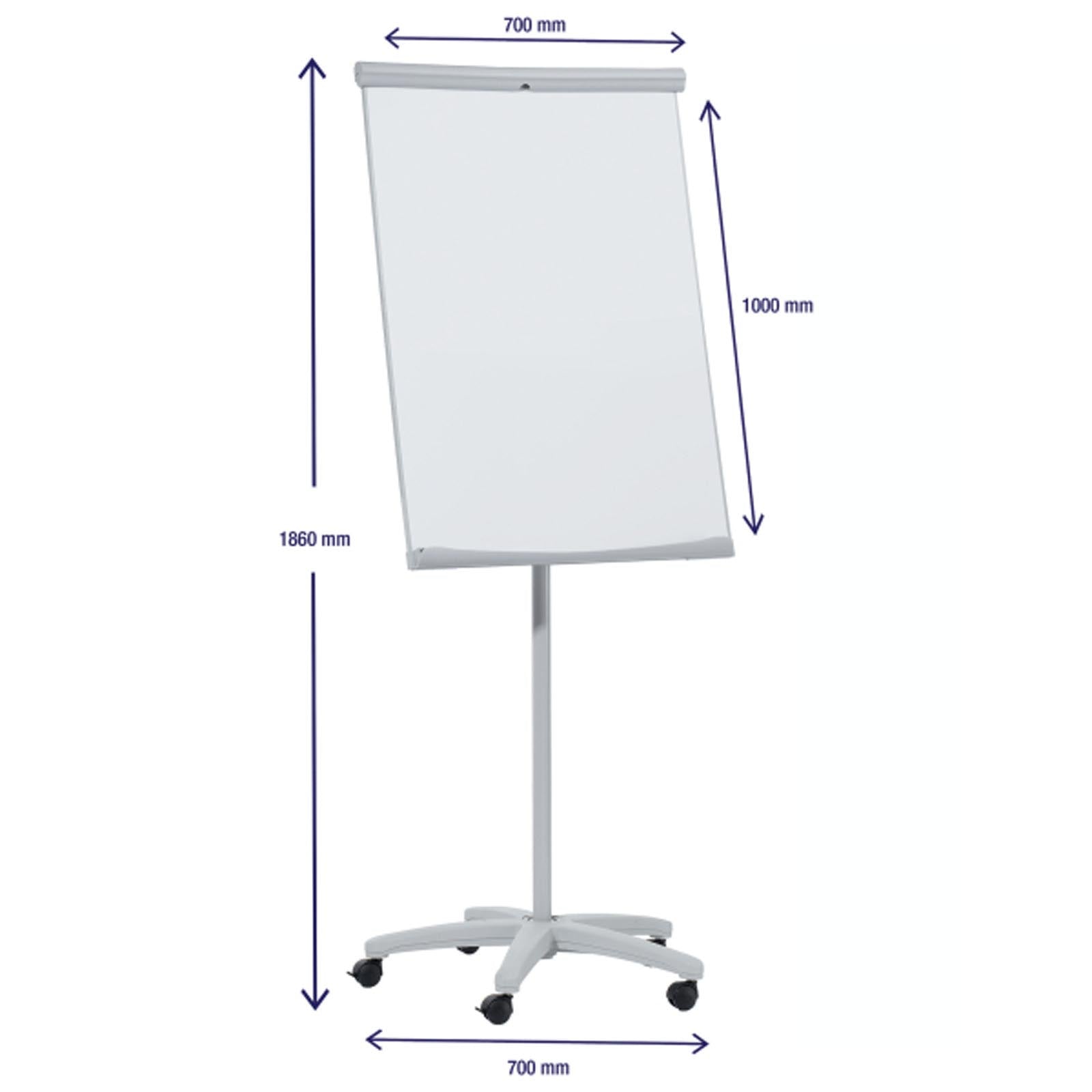 Franken Flipchart | U-Act! Line® Mobil | Magnethaftend | Inkl. Ablageschale