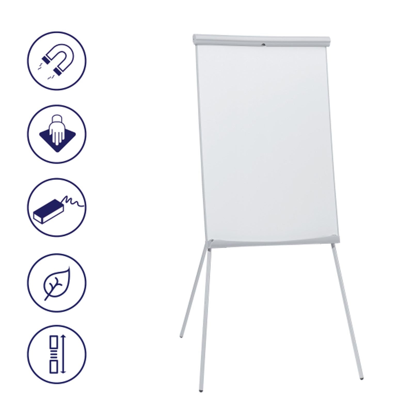 Franken Flipchart | U-Act! Line® Standard | Magnethaftend | Inkl. Ablageschale