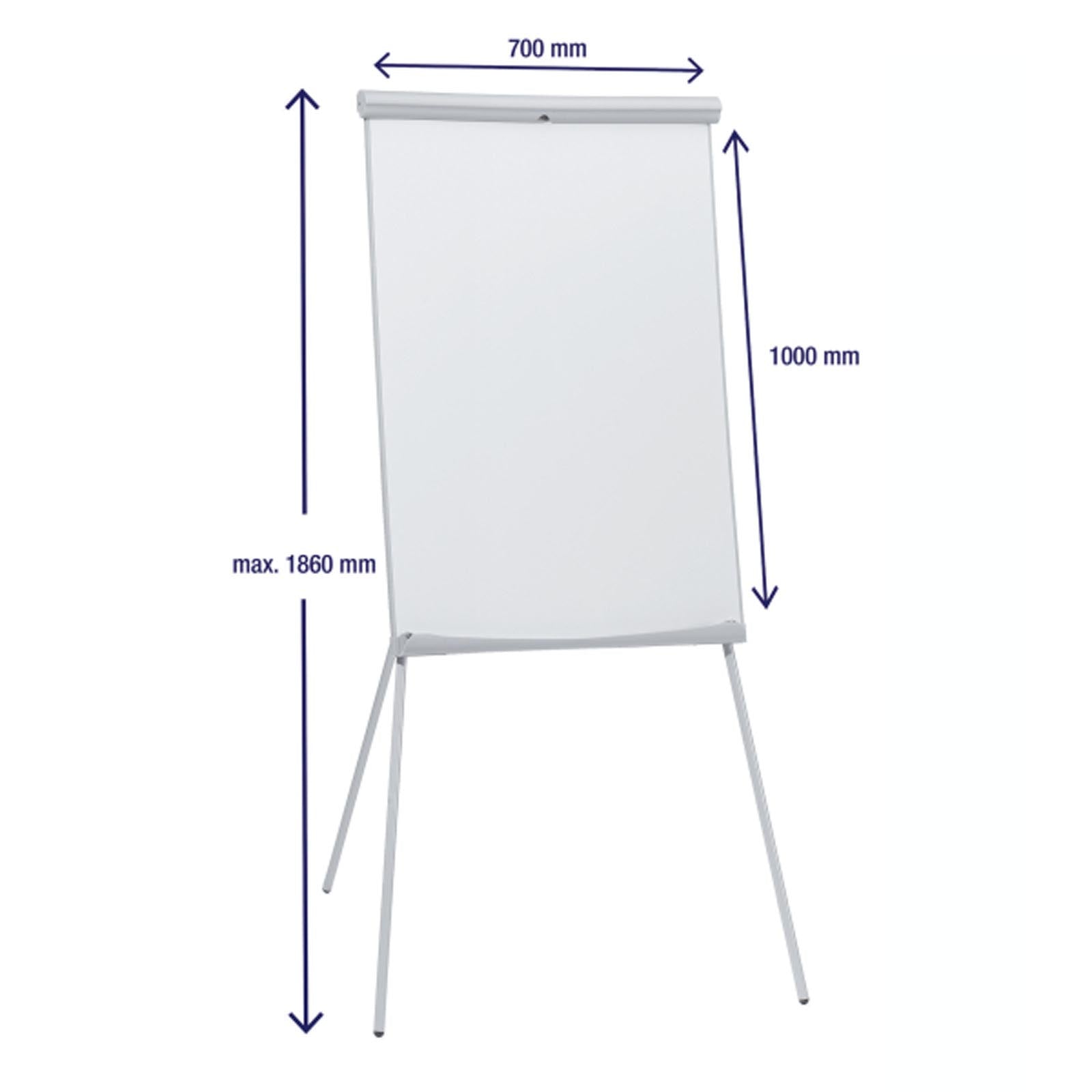Franken Flipchart | U-Act! Line® Standard | Magnethaftend | Inkl. Ablageschale