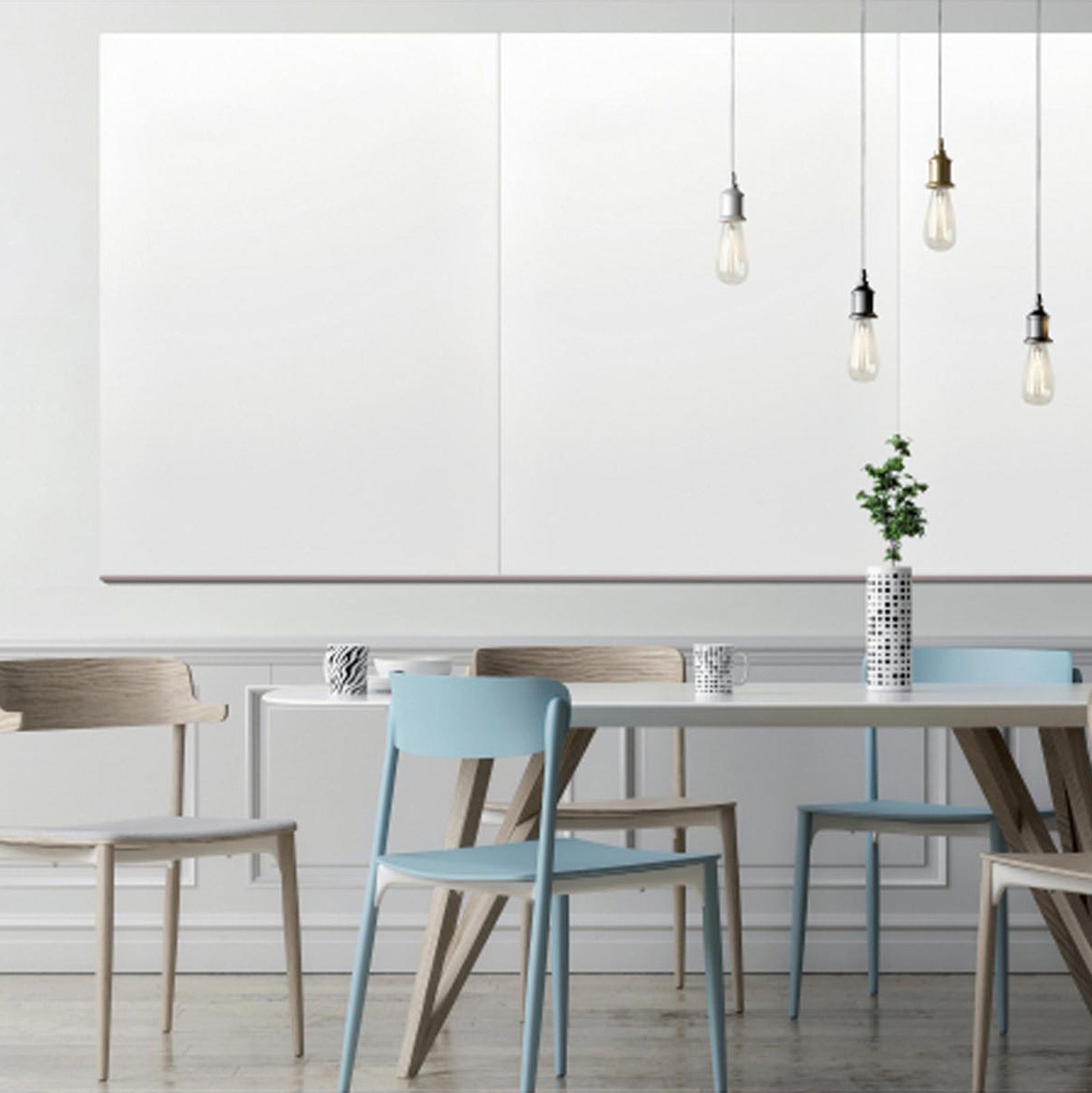 Franken Design-Schreibtafel | Glasboard | Weiß