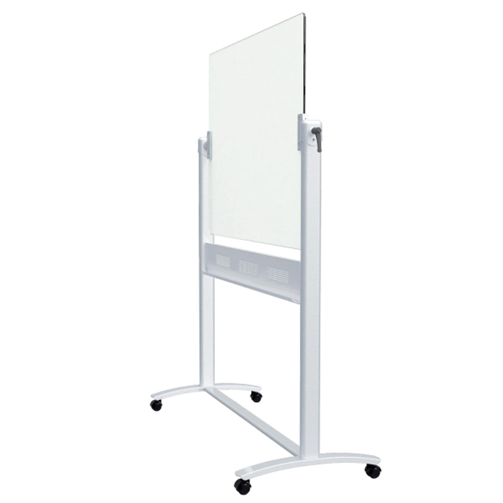 Franken Mobiles Glasboard | Drehbar | Doppelseitig verwendbar