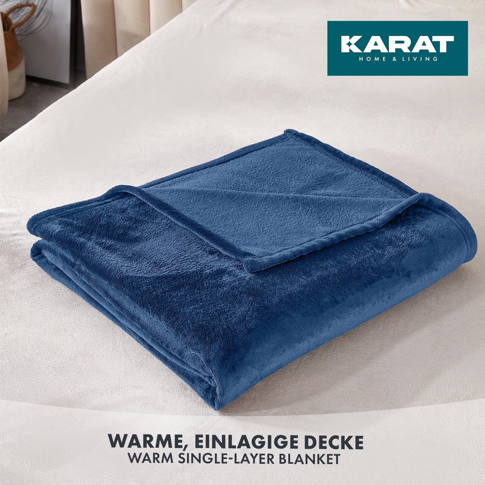 Kuscheldecke Grace | Wohndecke | Aus flauschigem Flanell | Verschiedene Größen und Farben