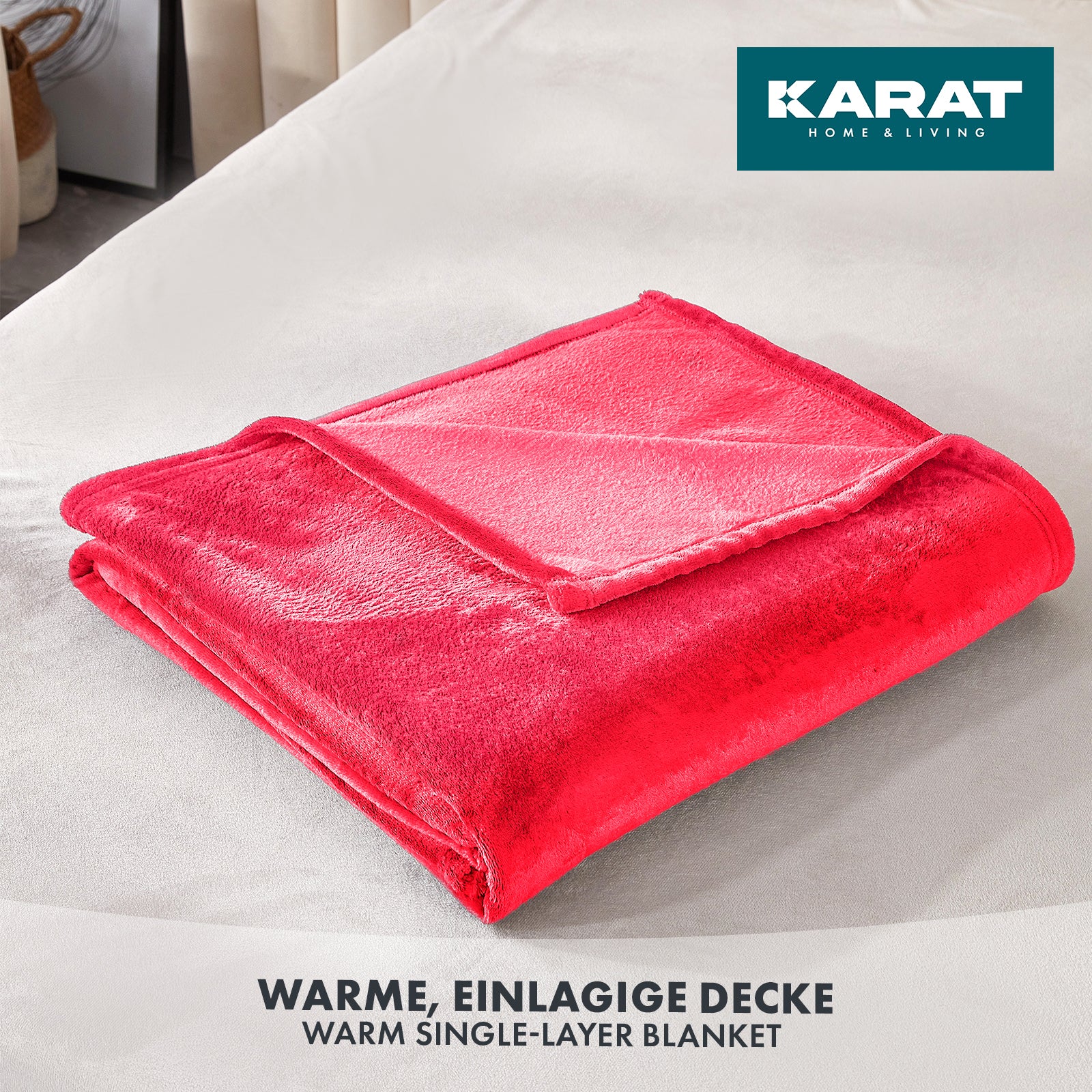 Kuscheldecke Grace | Wohndecke | Aus flauschigem Flanell | Verschiedene Größen und Farben