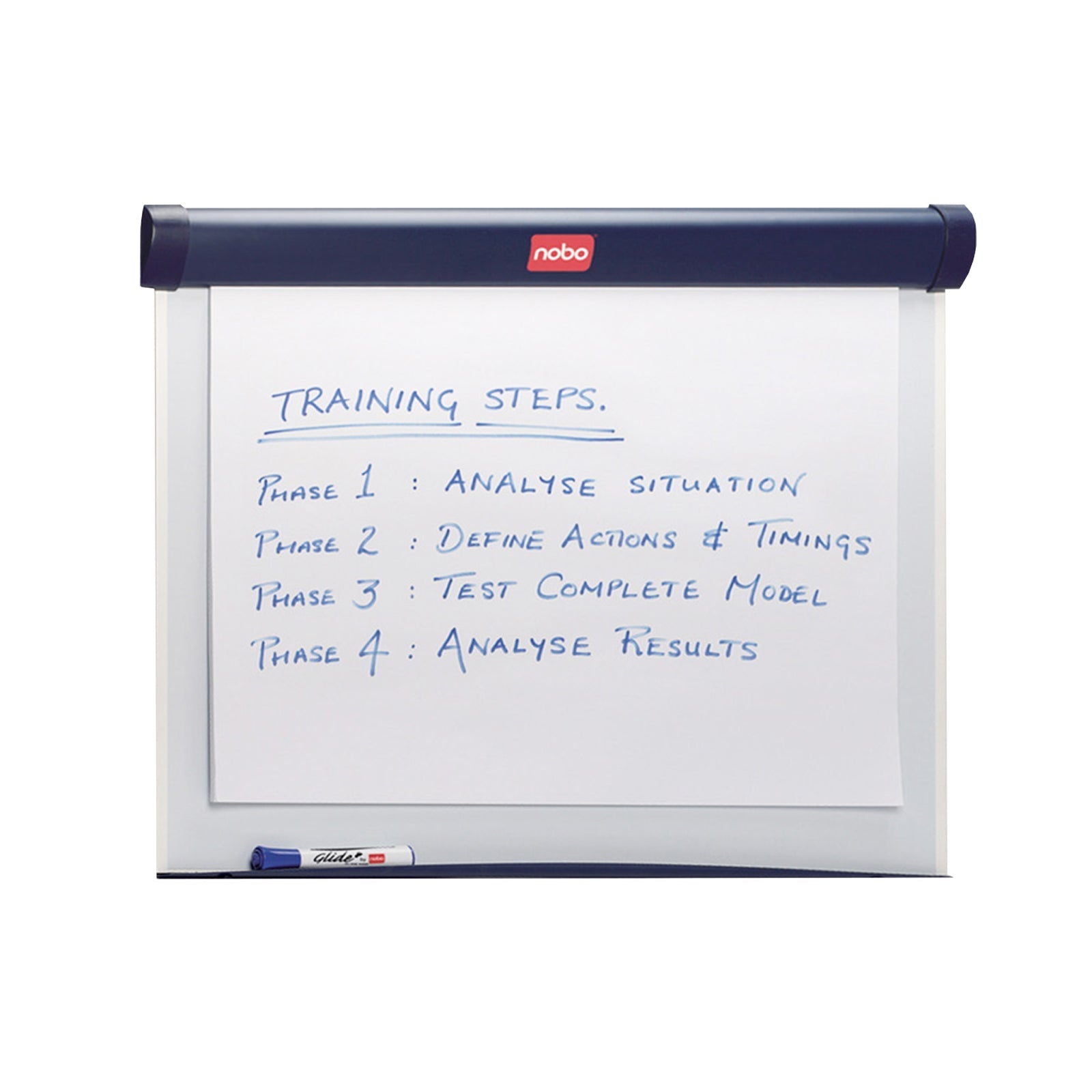 Nobo Flipchart | Barracuda | Ideal für Meetings & Notizen | 67,5 x 55 cm