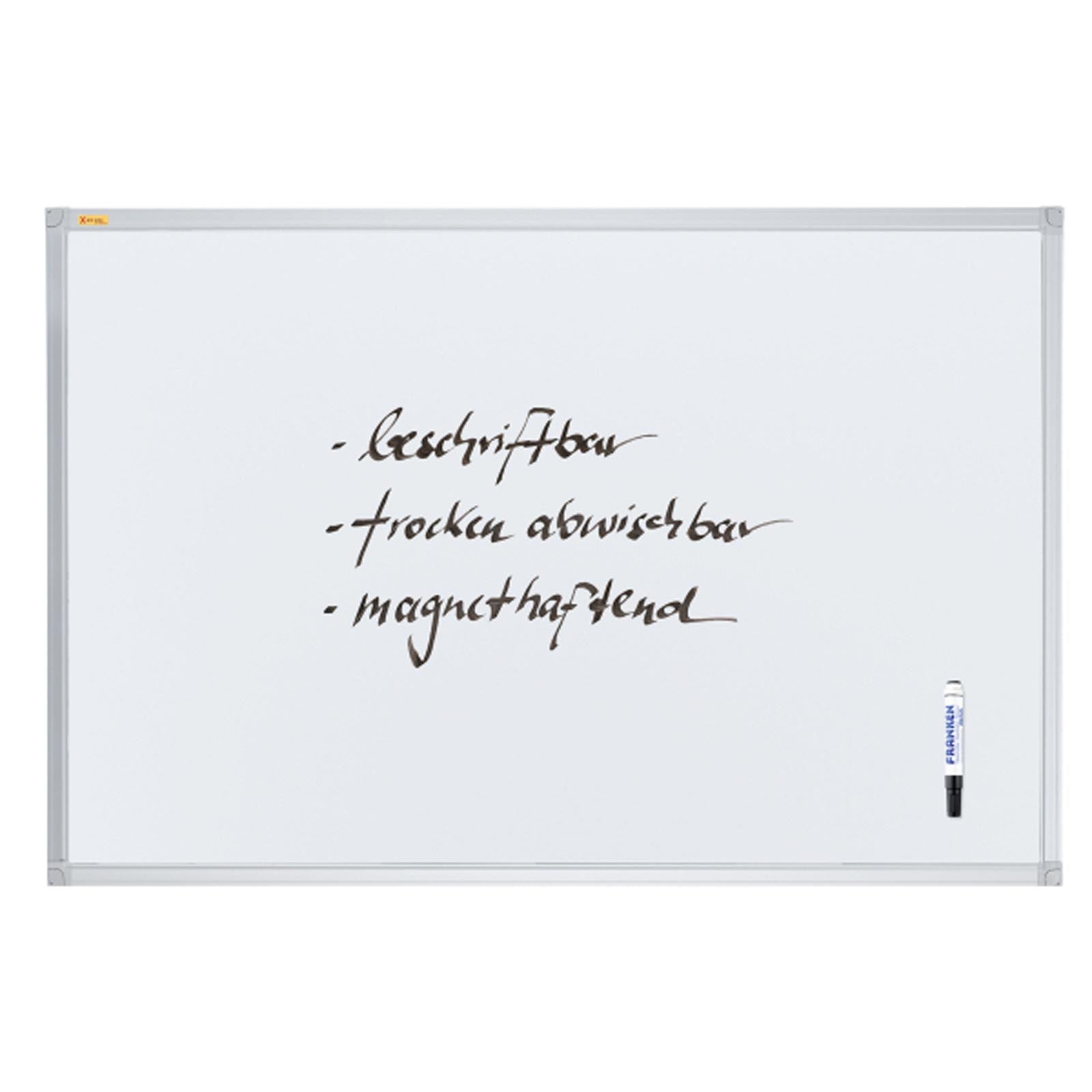 Franken Whiteboard | X-tra!Line | Lackiert | Inklusive Ablageschale