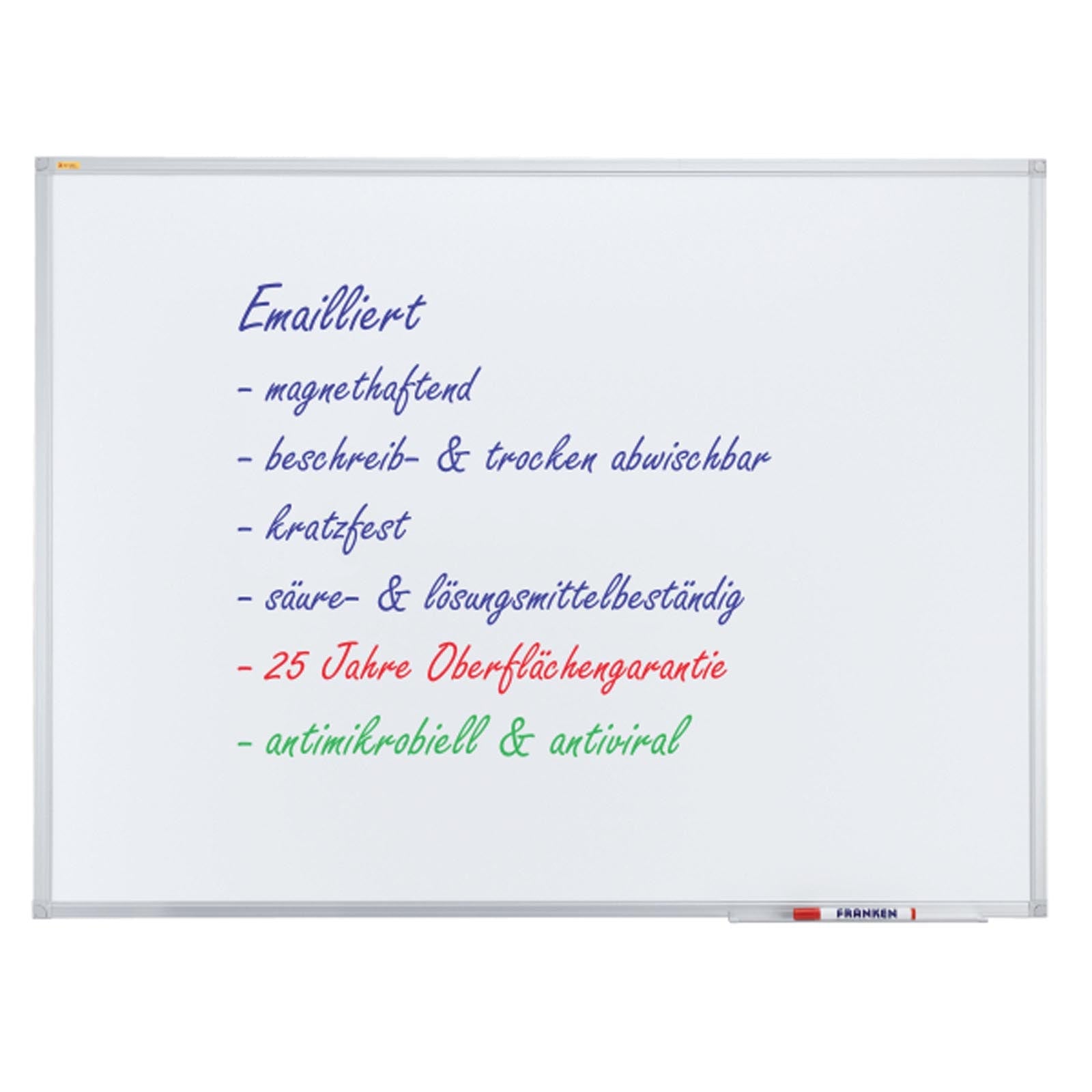Nobo Whiteboard | Emailliert | Recyclebares Material | Leichte Reinigung