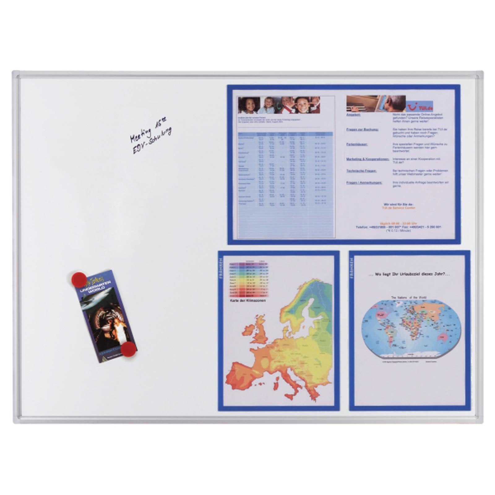 Franken Whiteboard | ECO | Lackiert | Inklusive Ablageschale