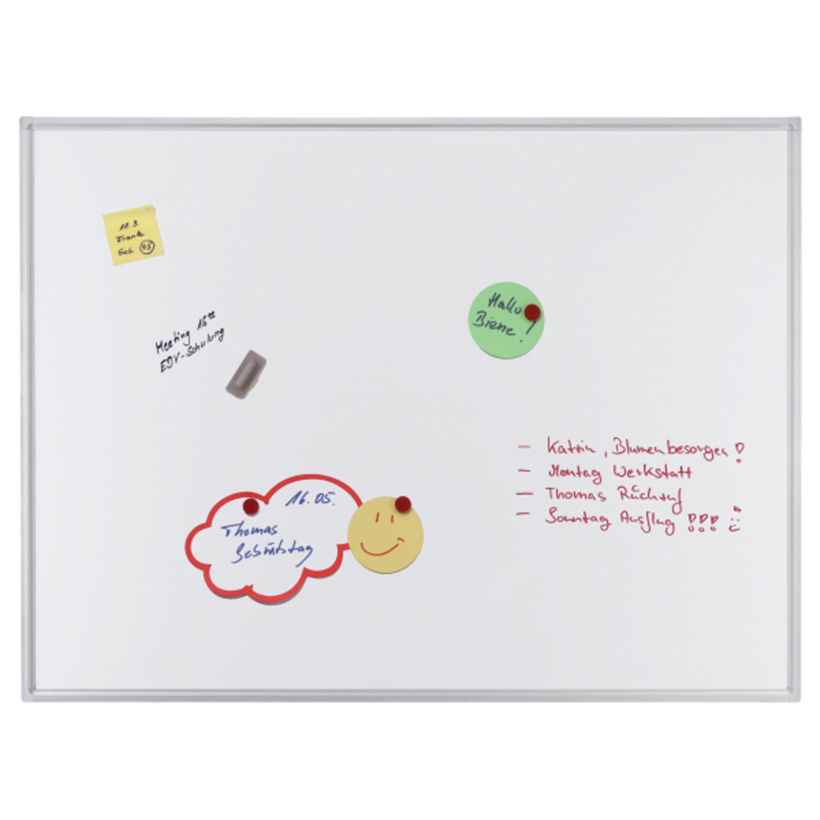 Franken Whiteboard | ECO | Speziallackiert | Inklusive Ablageschale