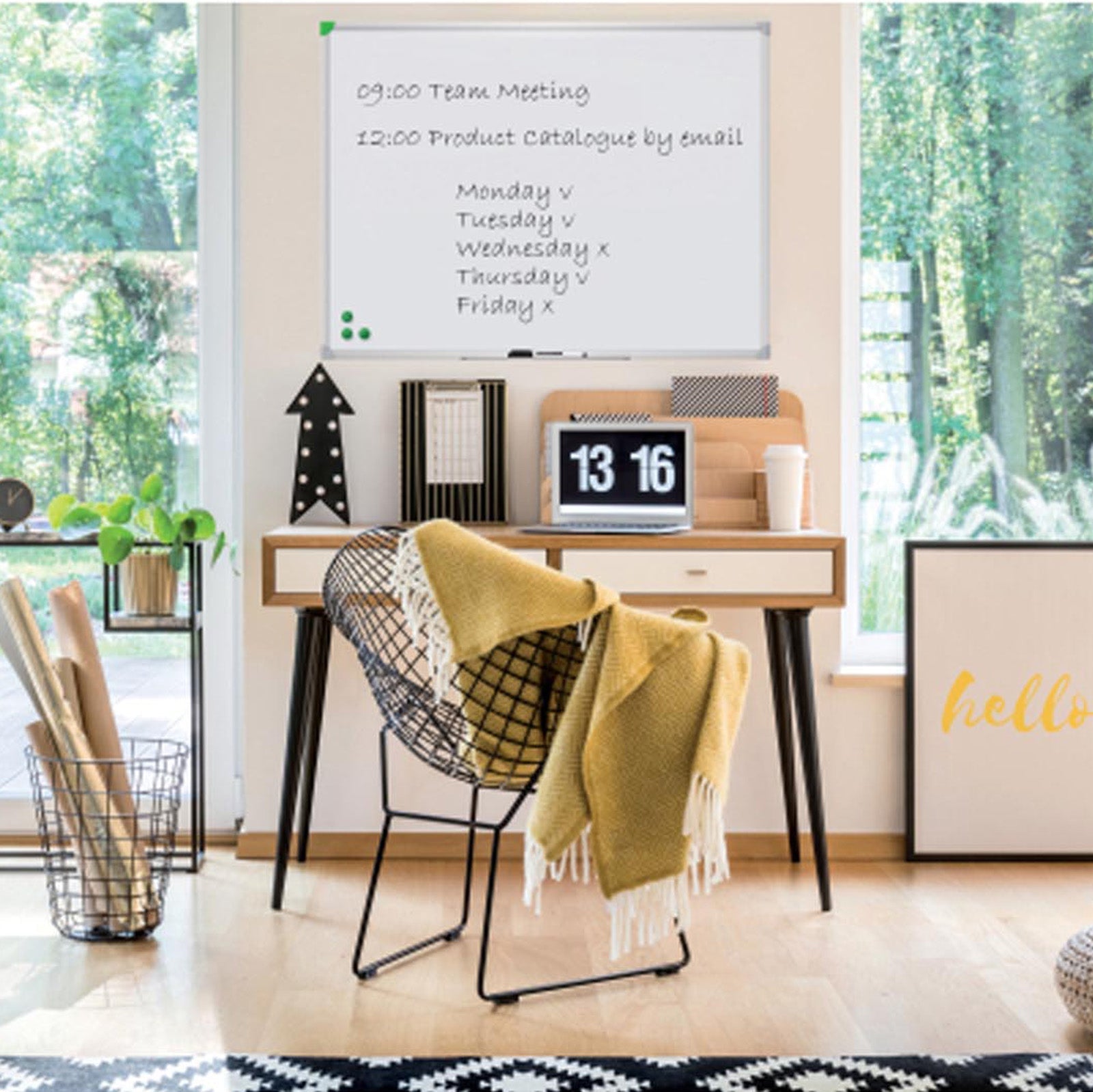 Franken Whiteboard | U-Act!Line | Speziallackiert | Inklusive Ablageschale