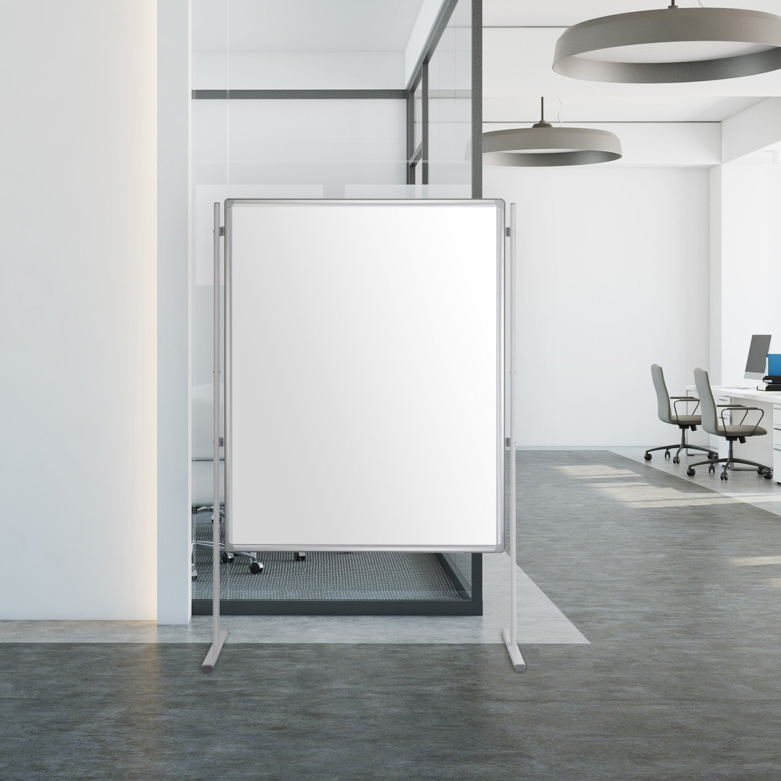 Franken Whiteboard Pro | Doppelseitig | Lackiert | Magnetisch