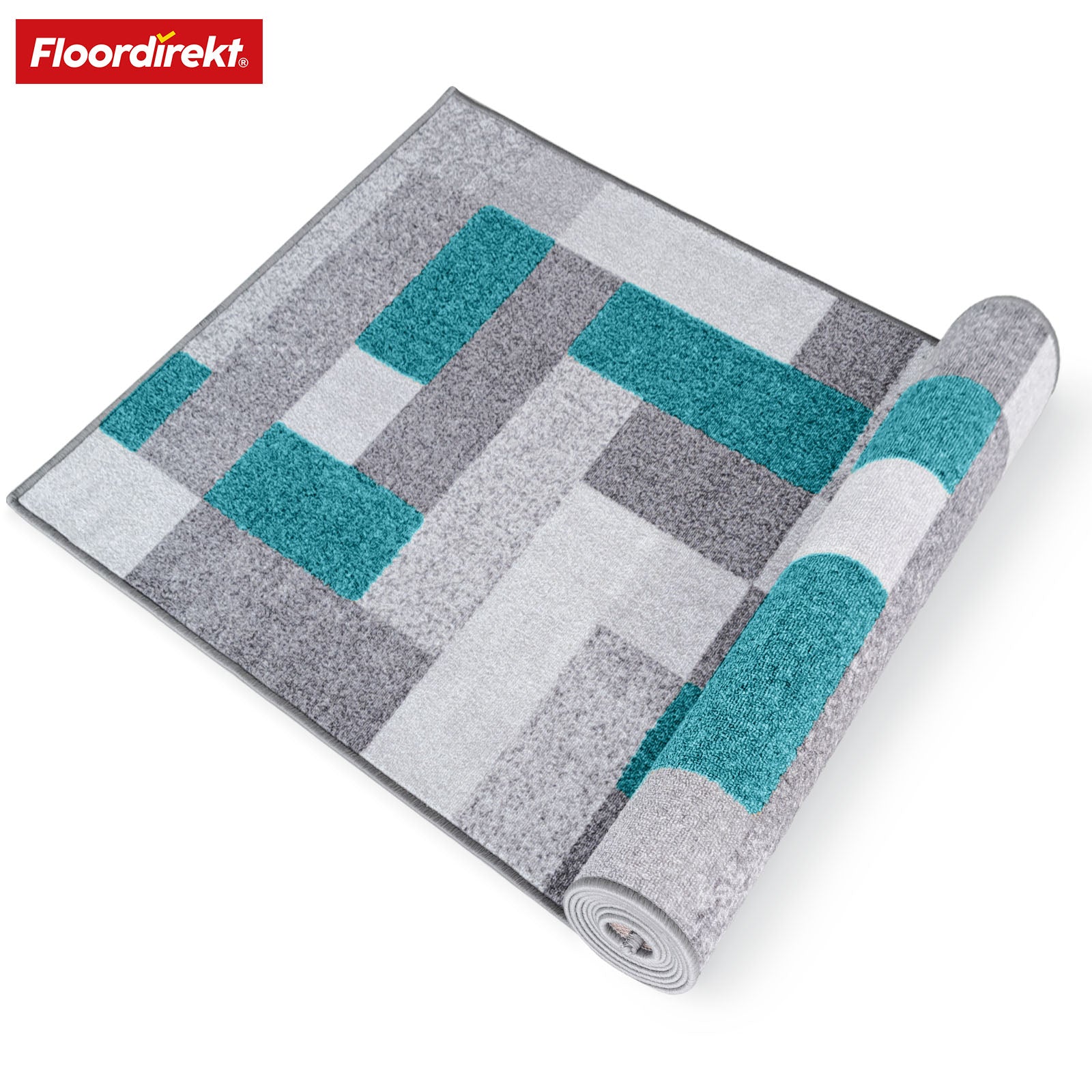 Teppich-Läufer nach Maß | New York | Rutschhemmend mit Gel-Rücken | Modernes Design in verschiedene Farben