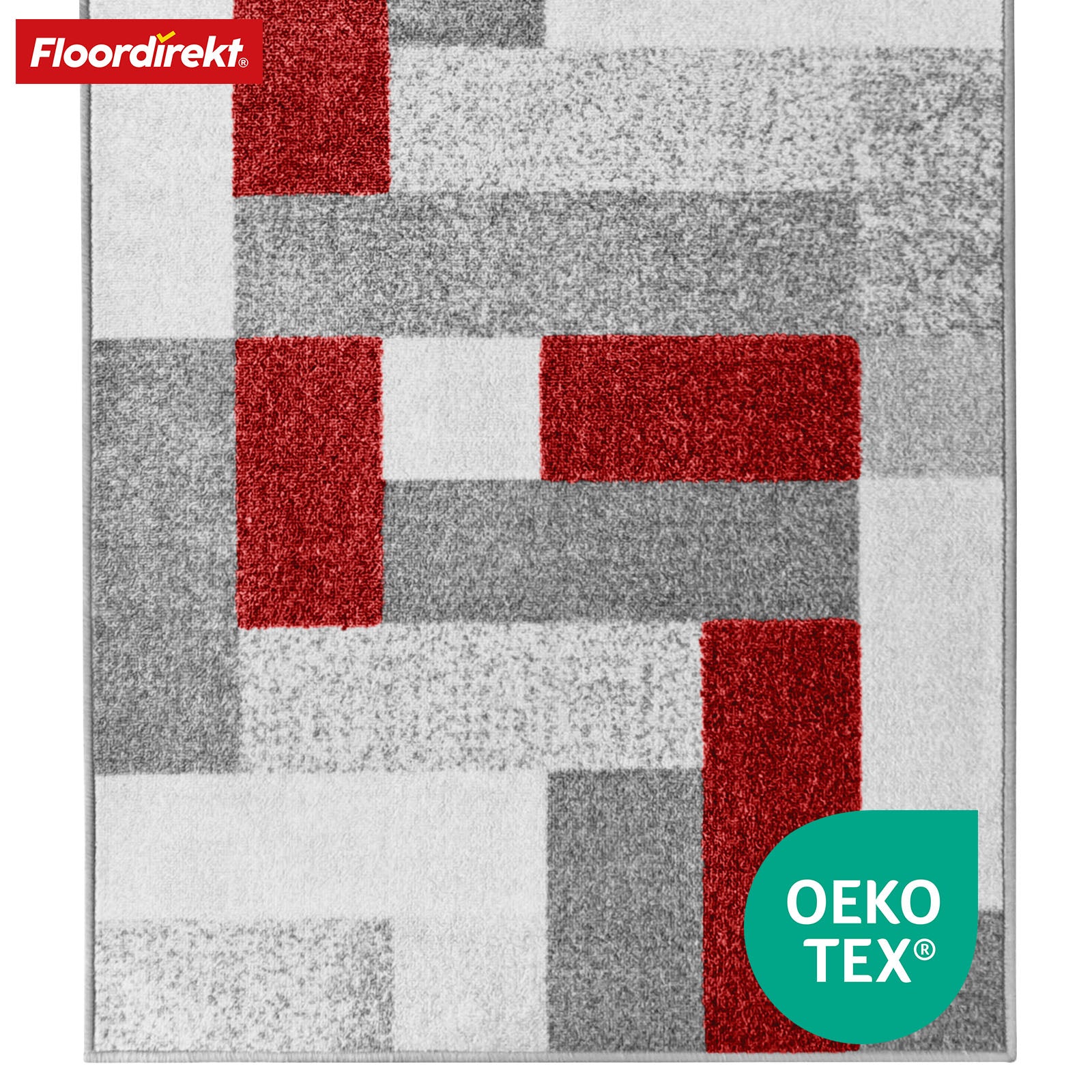 Teppich-Läufer nach Maß | New York | Rutschhemmend mit Gel-Rücken | Modernes Design in verschiedene Farben