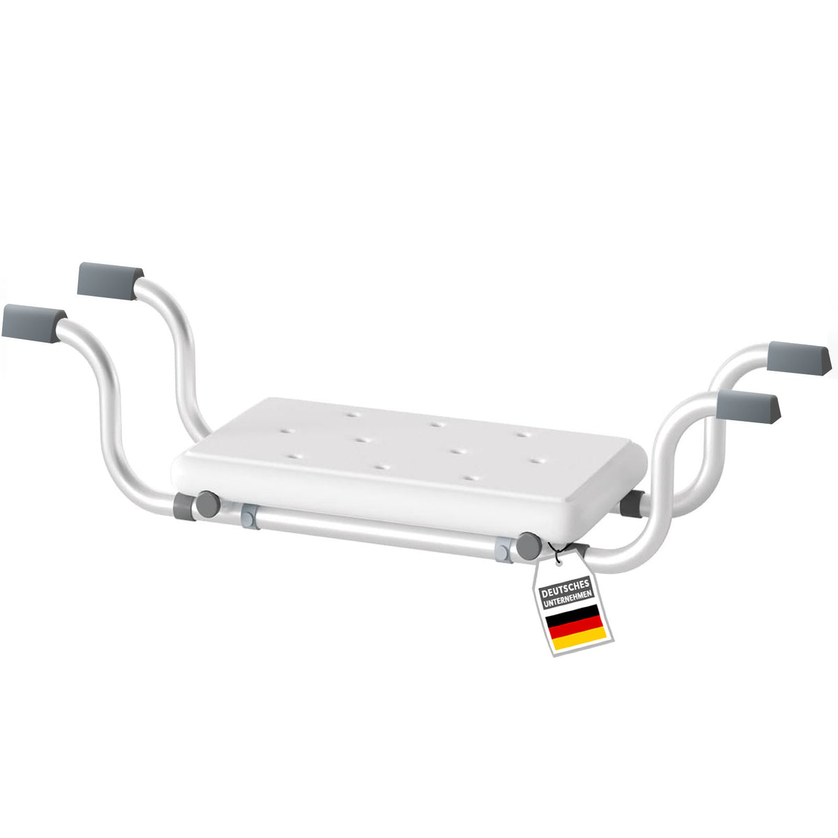 Badewannensitz | Levi | Verstellbarer Badesitz bis 150 kg belastbar aus Aluminium