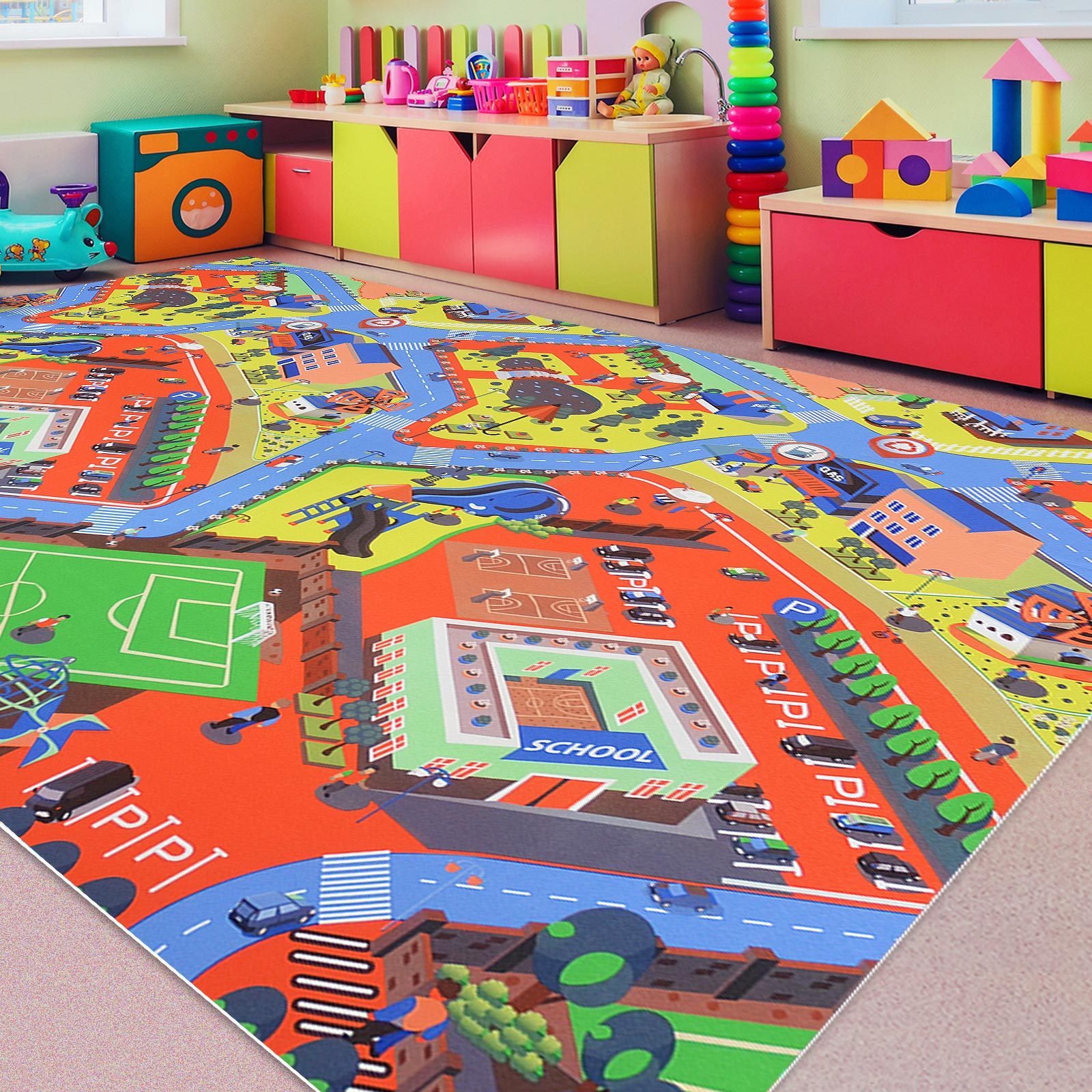Kinderspielteppich | Campus