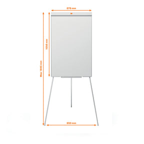 Nobo Flipchart | Impression PRO | Klappbar mit Dreibeinstativ