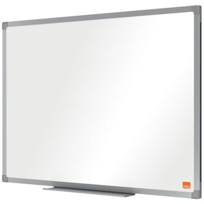 Nobo Whiteboard | Lackierter Stahl | Inklusive Stiftablage