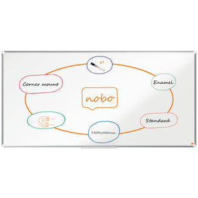 Nobo Whiteboard | Premium Plus | Emailliert | Magnetisch