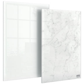 Nobo Mini-Whiteboard | Glasoberfläche | 2er Set | 15 x 23 cm