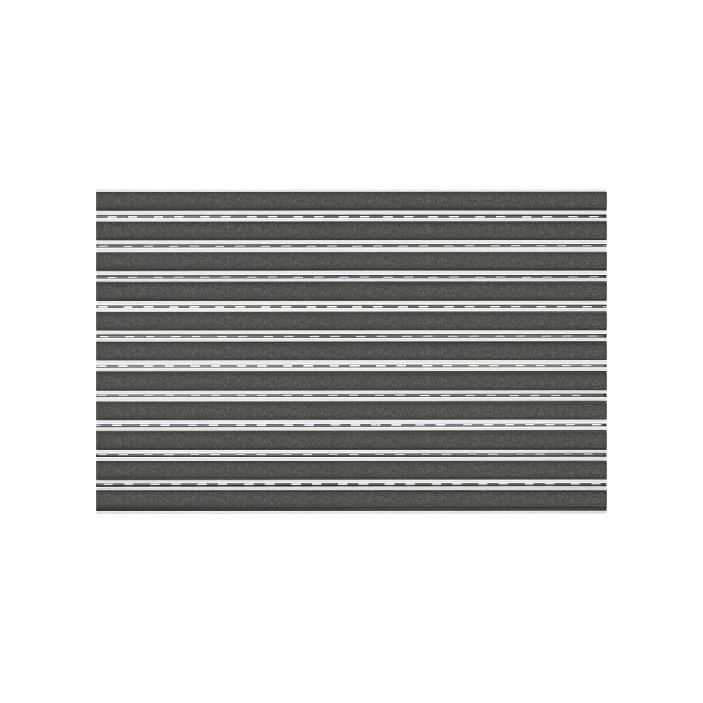 JR | Aluflex mm Textil-Rips Eingangsmatte Carpet | 10