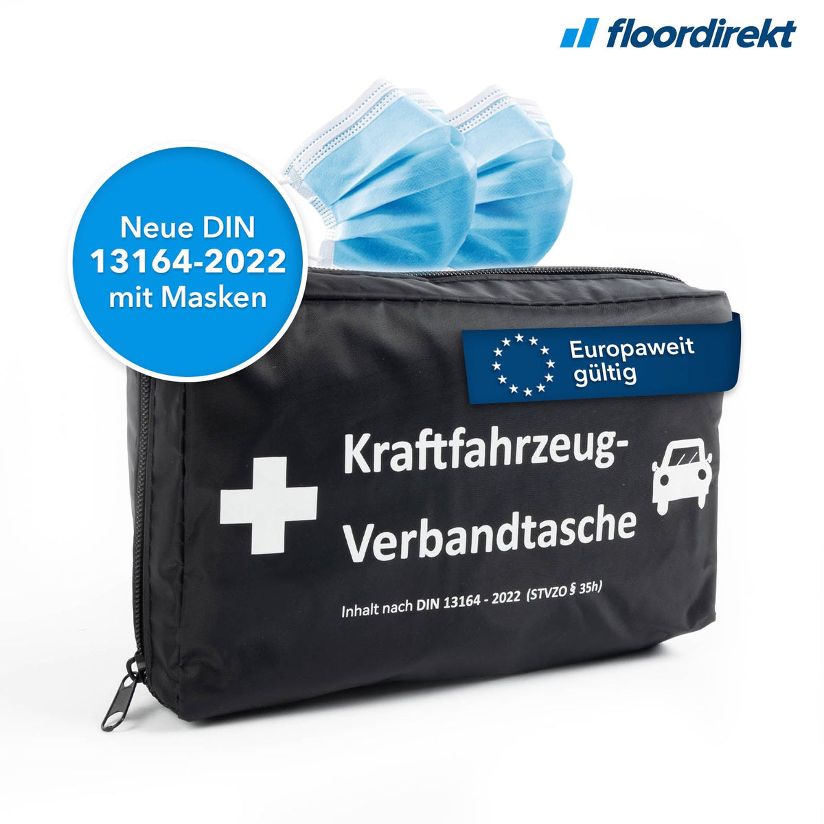 KFZ-Verbandtasche | Erste-Hilfe-Tasche | DIN 13164