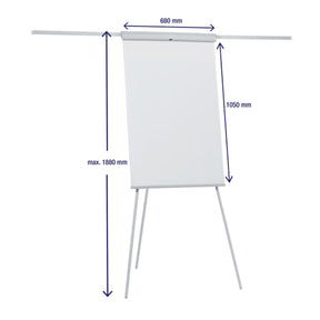 Franken Flipchart | X-tra!Line Standard Plus | Magnetisch | Mit Seitenarmen