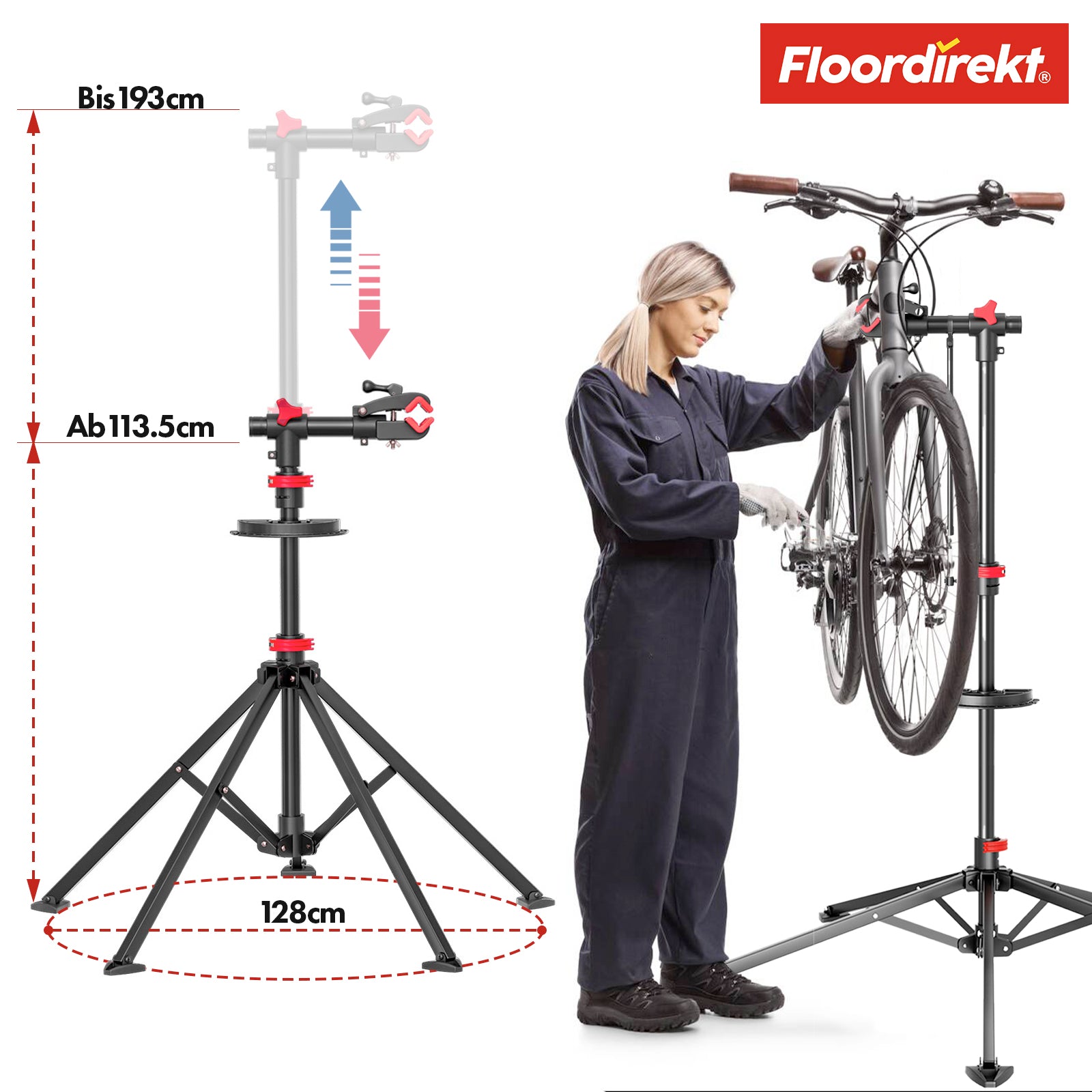 montageständer für fahrräder Fahrrad Montageständer | Lois | Höhenverstellbar und individuell anpassbar