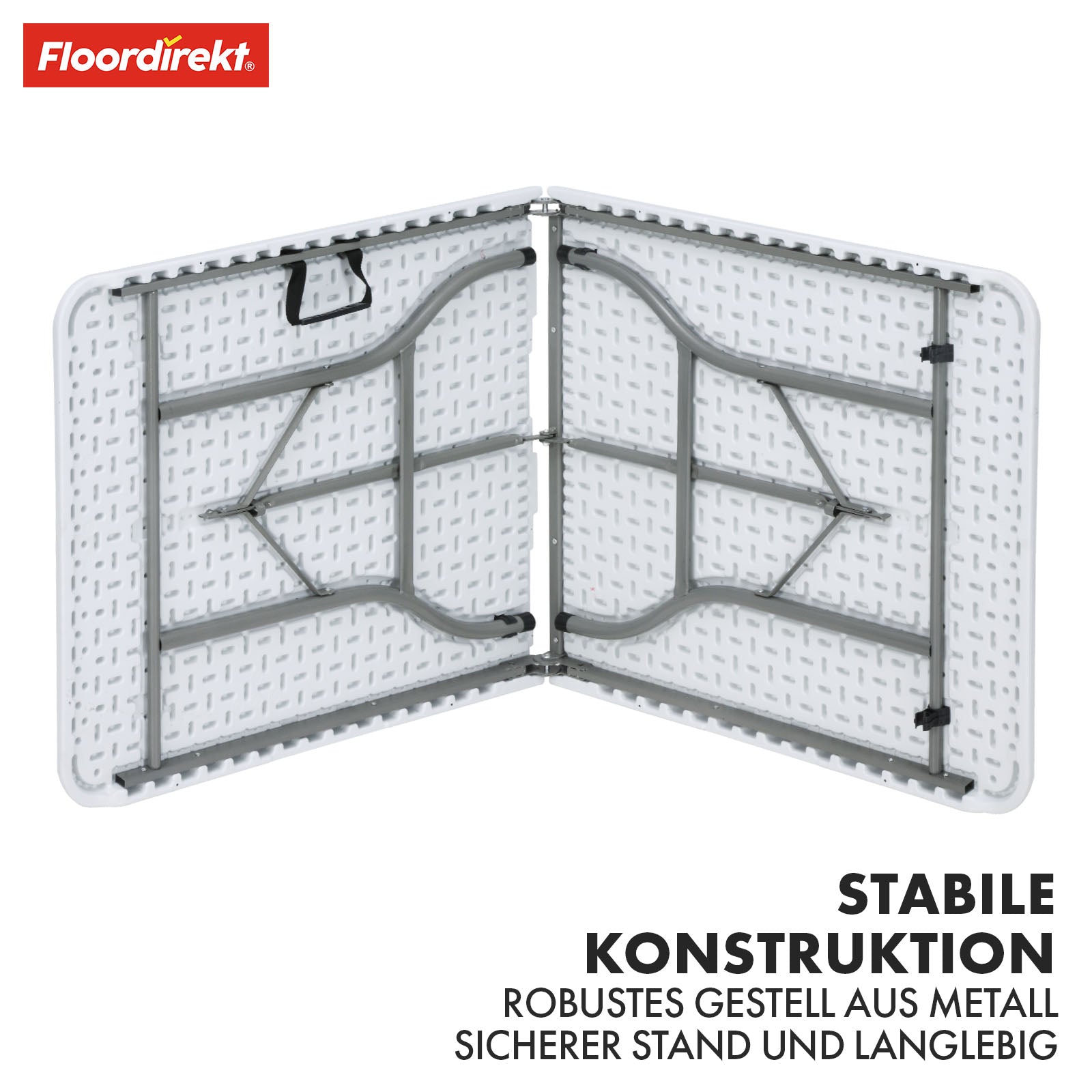 Klapptisch | Akita | Strapazierfähiger und Wetterfester Tisch für Haus, Garten und Camping