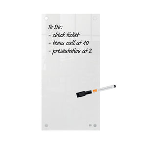 Nobo Whiteboard | Glasoberfläche | Inklusive Boardmarker