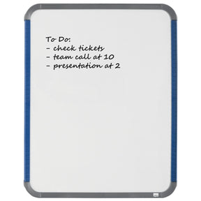 Nobo Whiteboard | Schmaler Rahmen | Magnetisch | 28 x 36 cm