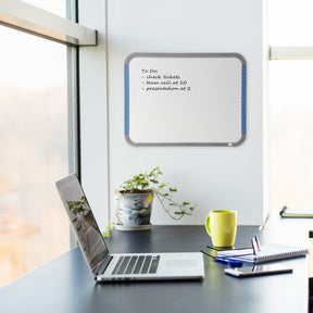 Nobo Whiteboard | Schmaler Rahmen | Magnetisch | 28 x 36 cm