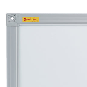 Franken Whiteboard | X-tra!Line | Kunststoffbeschichtet | Inklusive Ablageschale