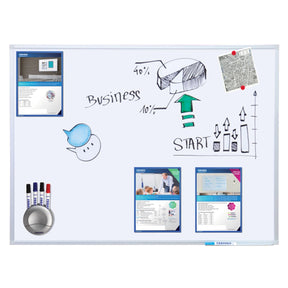 Franken Whiteboard | X-tra!Line | Lackiert | Inklusive Ablageschale