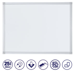 Nobo Whiteboard | Emailliert | Recyclebares Material | Leichte Reinigung