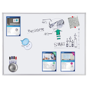 Franken Whiteboard | ECO | Speziallackiert | Inklusive Ablageschale