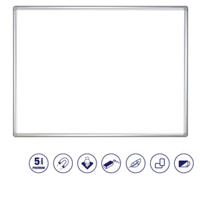 Franken Whiteboard Pro | Doppelseitig | Lackiert | Magnetisch