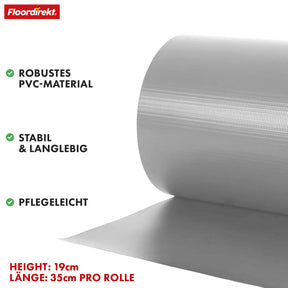 PVC-Sichtschutzstreifen | Für Gittermatten-Zäune | Effektiver Sichtschutz
