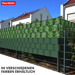 PVC-Sichtschutzstreifen | Für Gittermatten-Zäune | Effektiver Sichtschutz
