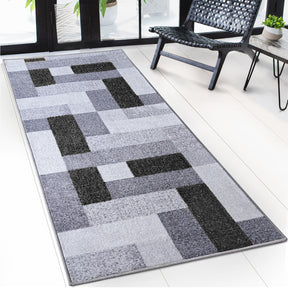 Teppich-Läufer nach Maß | New York | Rutschhemmend mit Gel-Rücken | Modernes Design in verschiedene Farben